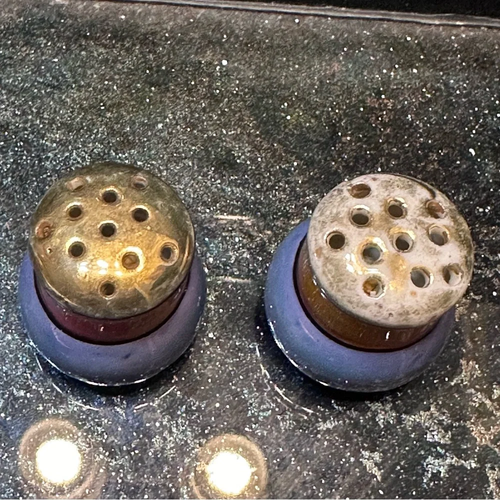 Miniature Hand Painted Made in Japan Salt & Pepper Shakers